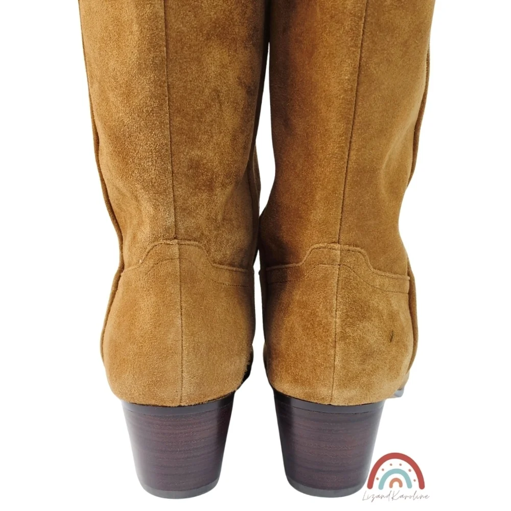 New! J. Crew Piper Knee-high Boots in Suede 5.5